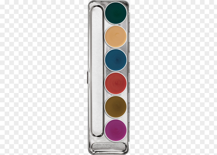 Paint Palette Color Cosmetics Kryolan Ultraviolet PNG