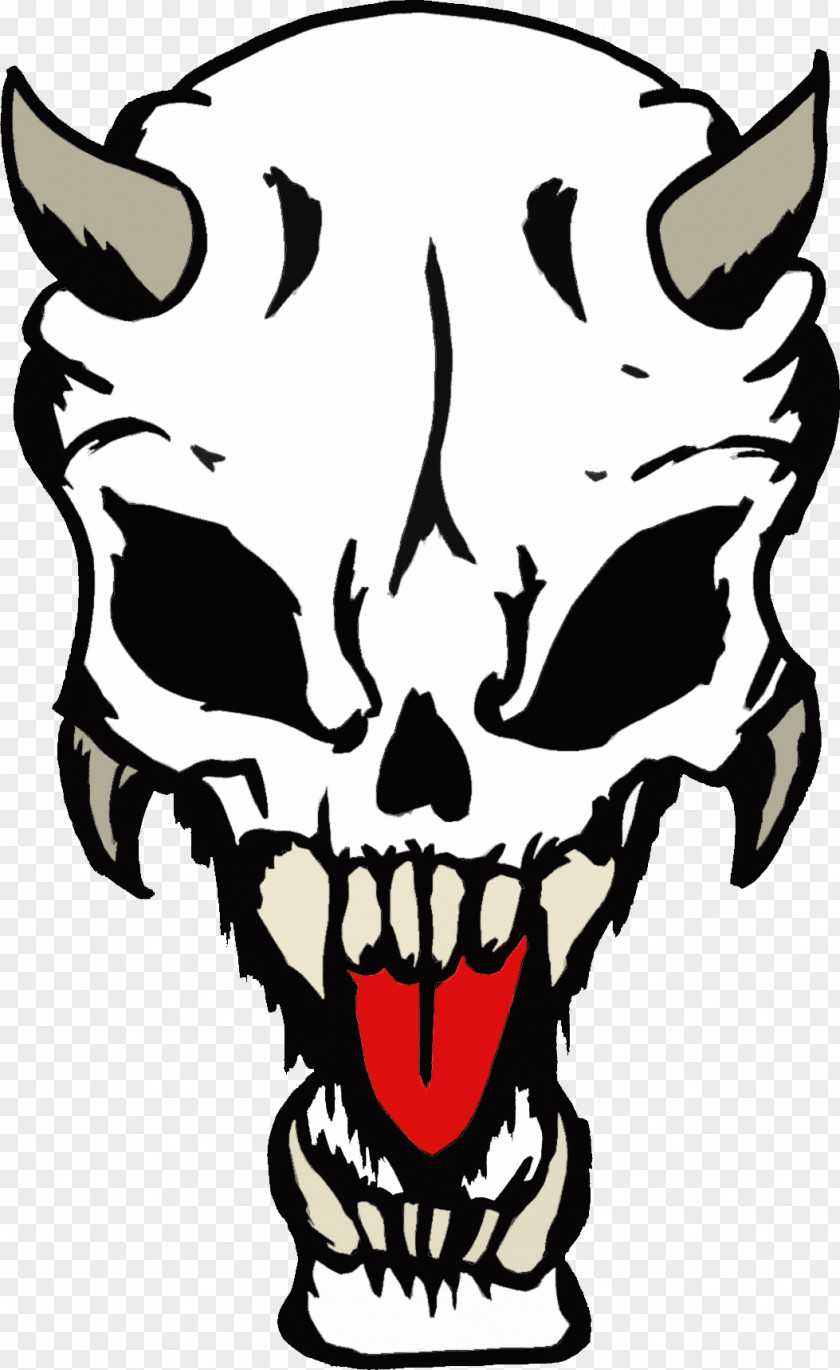 Skull Devil Demon Clip Art PNG