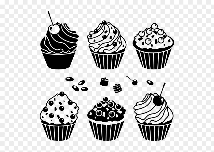 Cake Silhouette Cupcake Muffin Bakery Stock Photography PNG