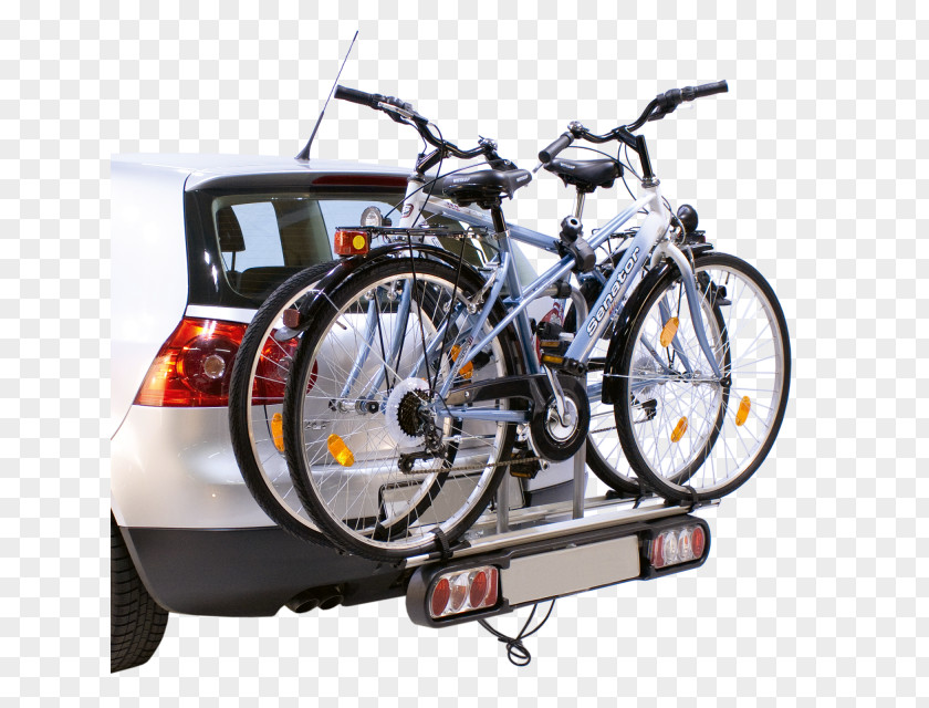 Car Bicycle Wheels Carrier Railing PNG