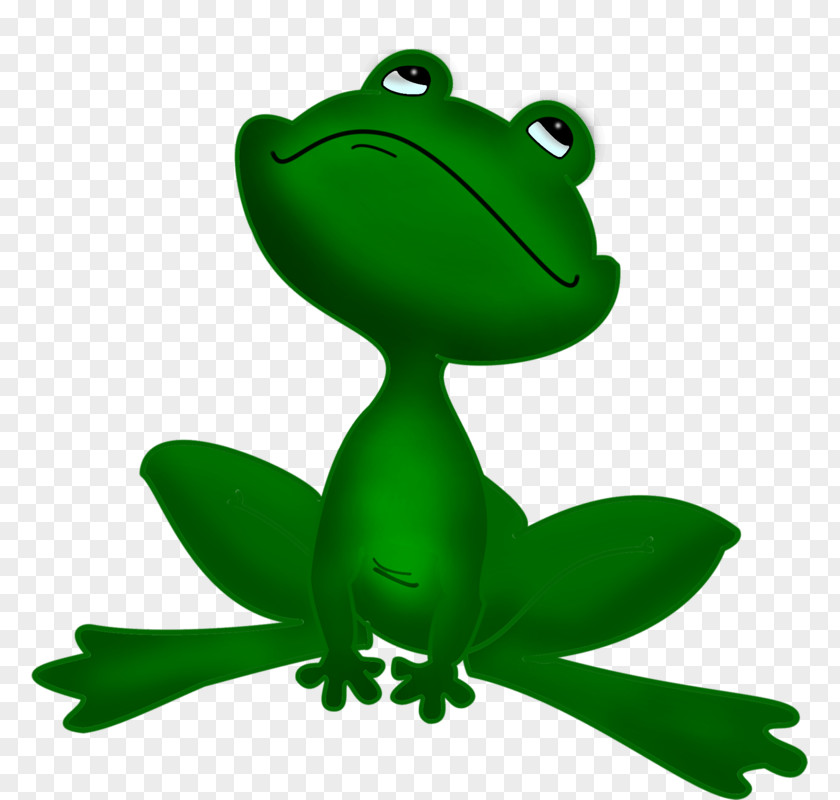 Cartoon Frog Tree Animation PNG