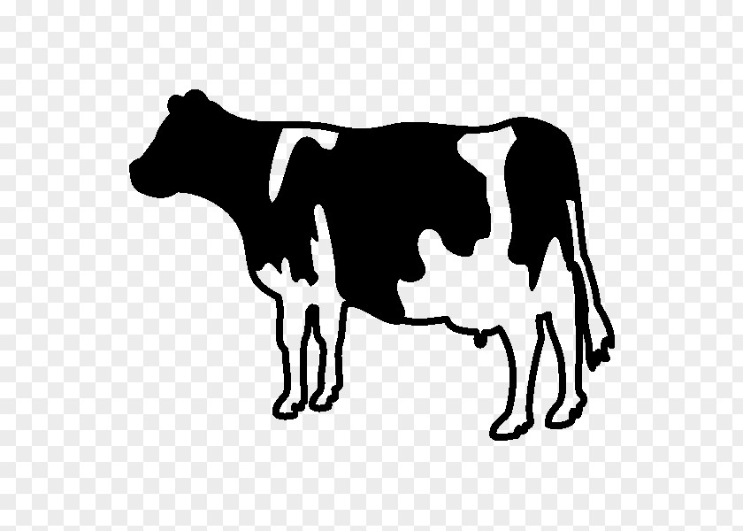 Cow Cattle Sticker Adhesive Logo PNG