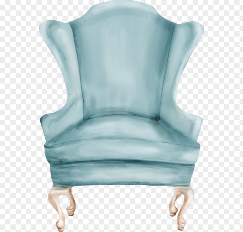 Fresh Blue Sofa Chair Couch Fauteuil Koltuk PNG