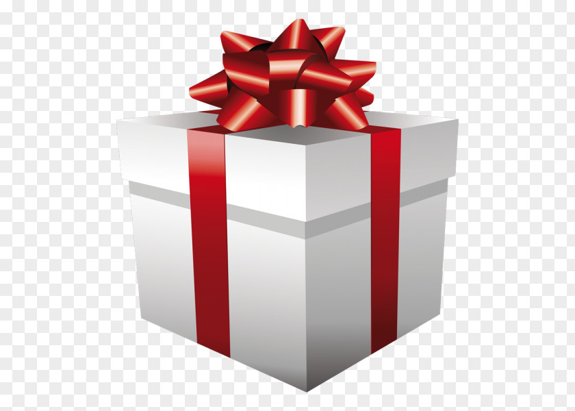 Gift Christmas Gift-bringer Red White PNG