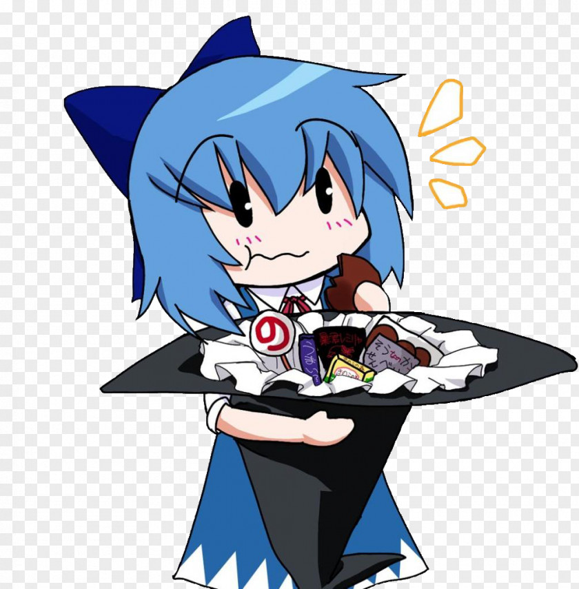 Holding Money Cirno Touhou Project Goretrance 9 Video Game Ring Trapper PNG