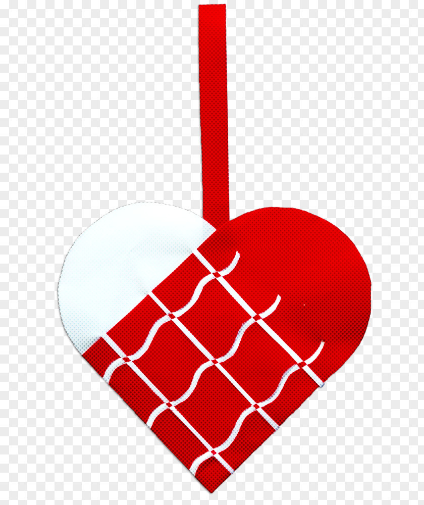 Red Heart Ornament PNG