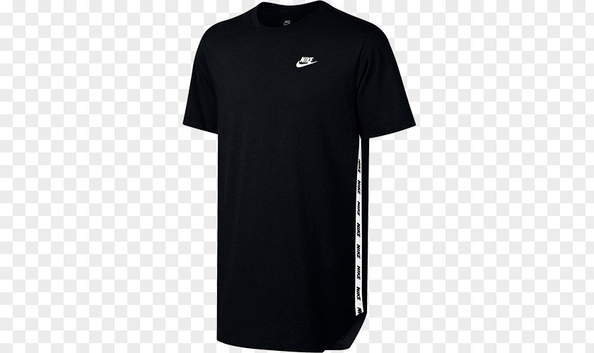 Black T-shirt Design Clothing Crew Neck Sleeve PNG