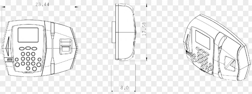 Car Door Handle Automotive Design Sketch PNG