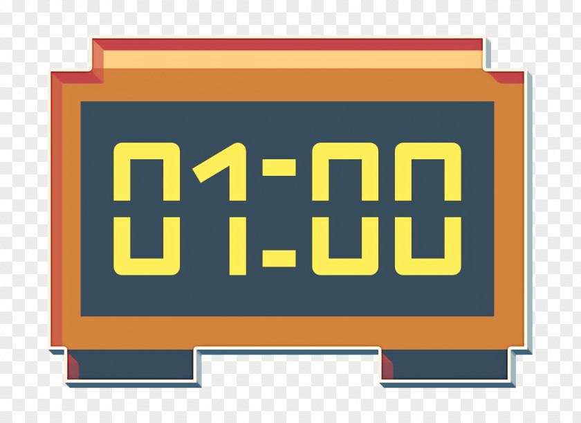 Digital Clock Icon Watch Alarm PNG