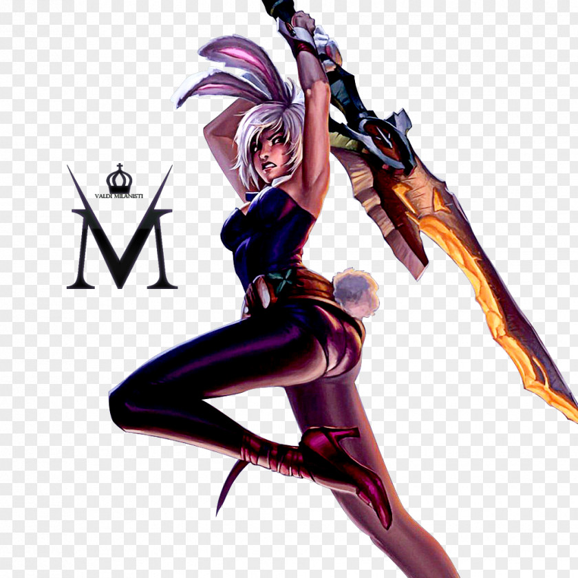 Lol League Of Legends Riven Gamer Single-player Video Game PNG