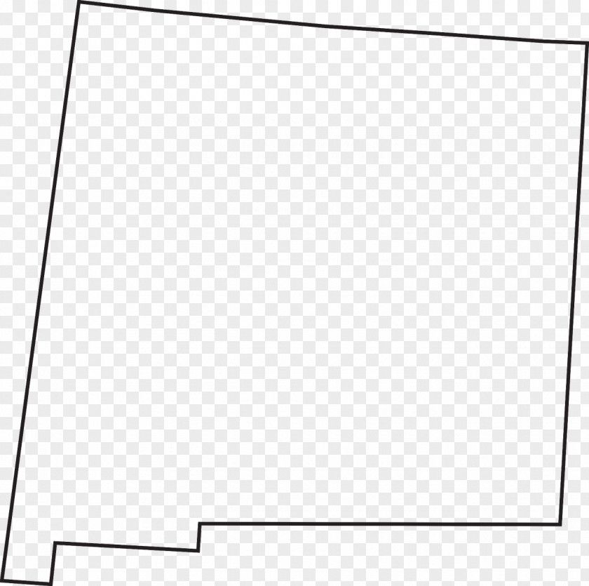 Map New Mexico Blank Clip Art PNG