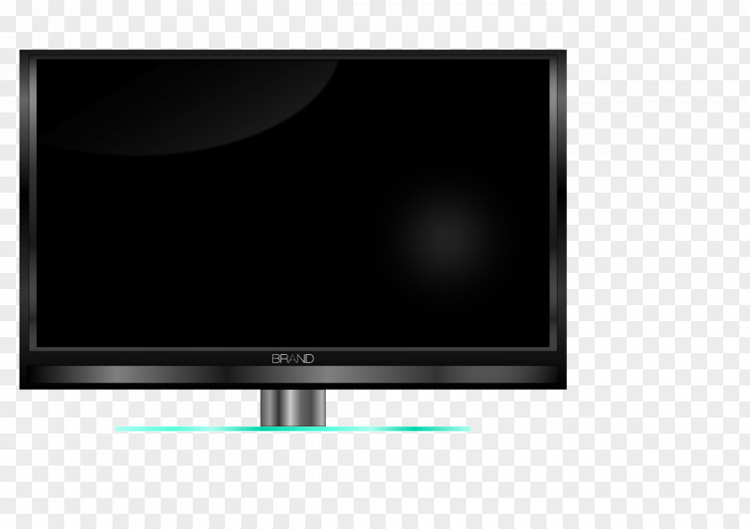 Television Plasma Display LED-backlit LCD Set Clip Art PNG
