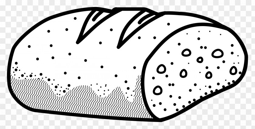 Toast White Bread Rye Clip Art PNG