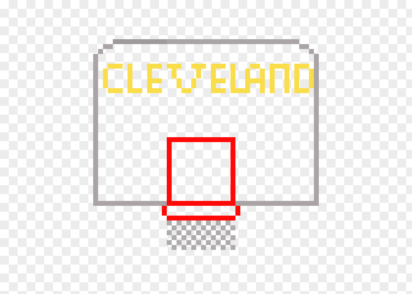 Basketball Backboard Drawing Pixel Art PNG