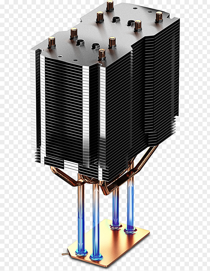 Fan Computer System Cooling Parts Cooler Master MasterAir Maker 8 MAZ-T8PN-418PR-R1 Processor Heat Sink PNG