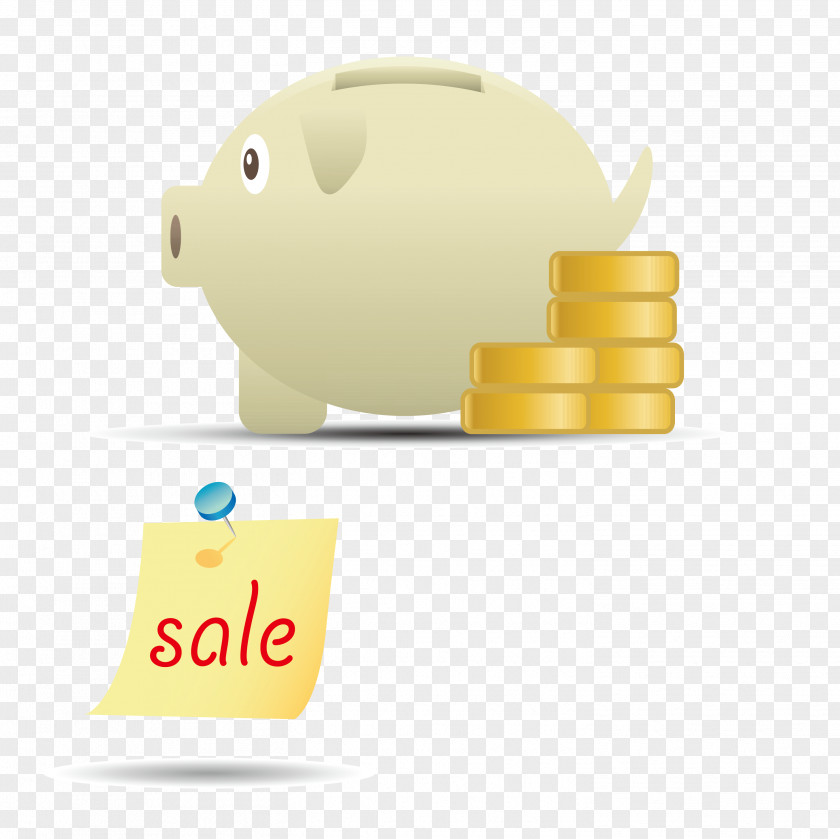 Sale Piggy Bank Loyalty Program Discounts And Allowances Online Shopping PNG