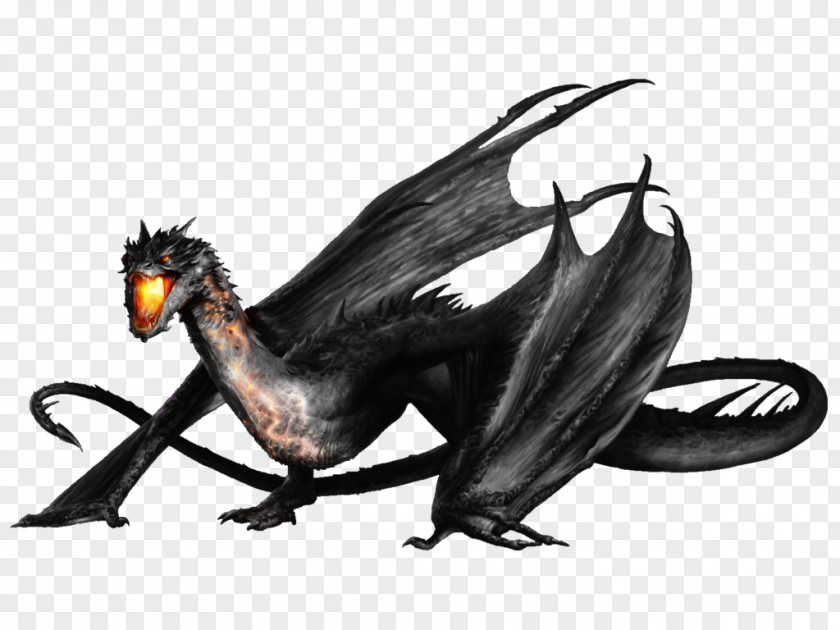 The Hobbit Smaug Dragon Ancalagon Bilbo Baggins PNG