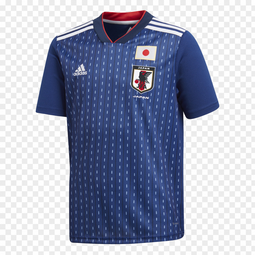 Adidas 2018 FIFA World Cup Japan National Football Team Jersey Kit PNG