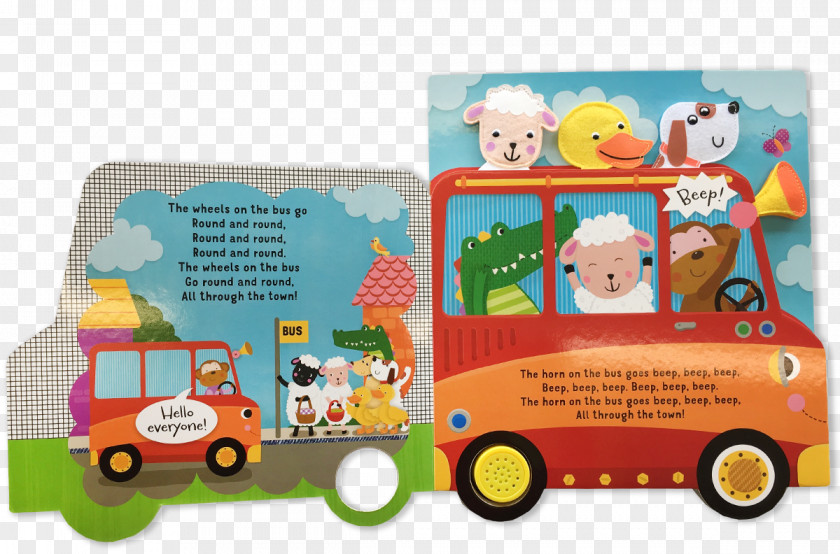Children Bus The Wheels On Children's Song Lyrics Vehicle PNG