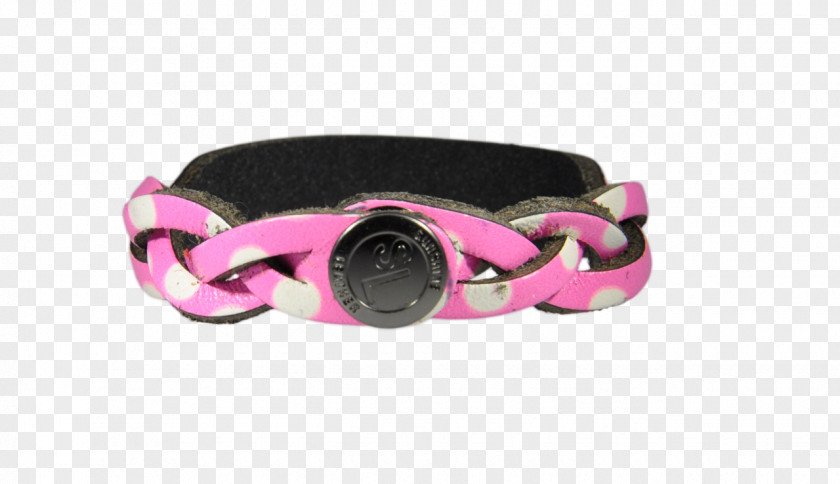 Dog Bracelet Collar Pink M PNG