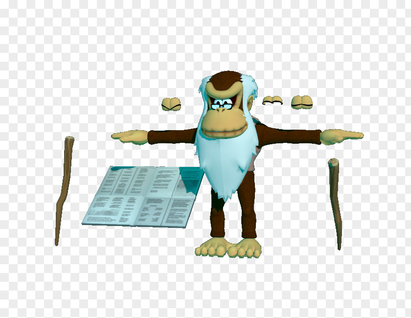 Donkey Kong Tropical Freeze Country: Cranky Mario Wii U PNG