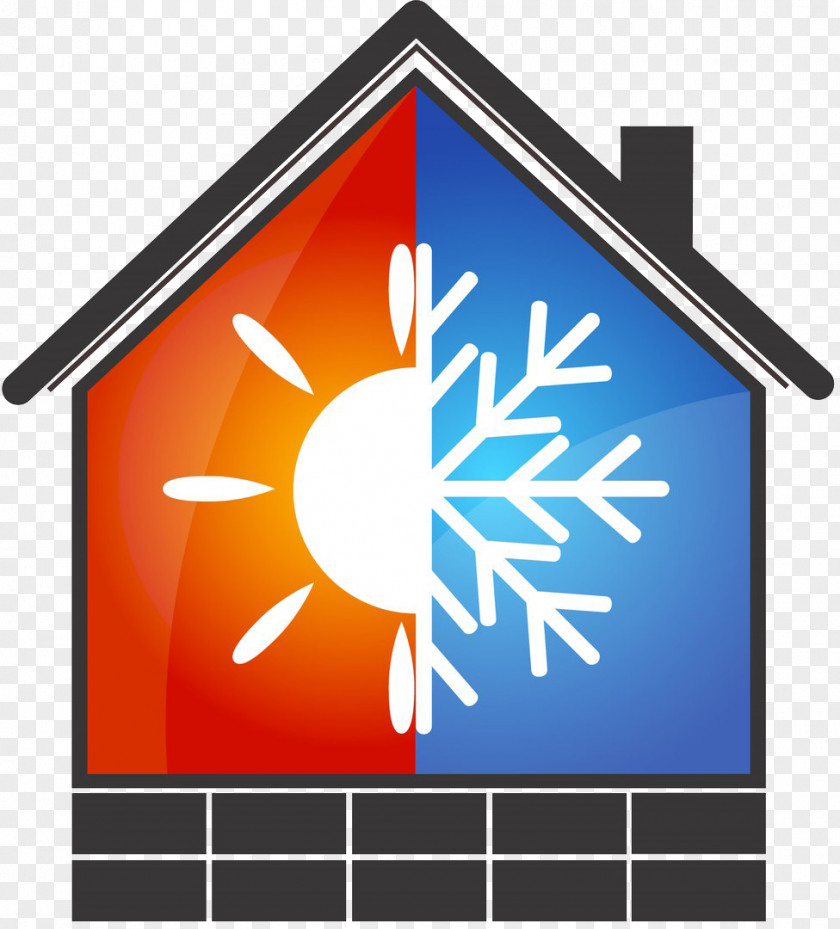 House Furnace HVAC Air Conditioning Central Heating PNG