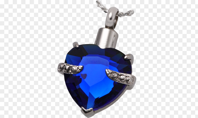Sapphire Locket Charms & Pendants Cremation Necklace PNG