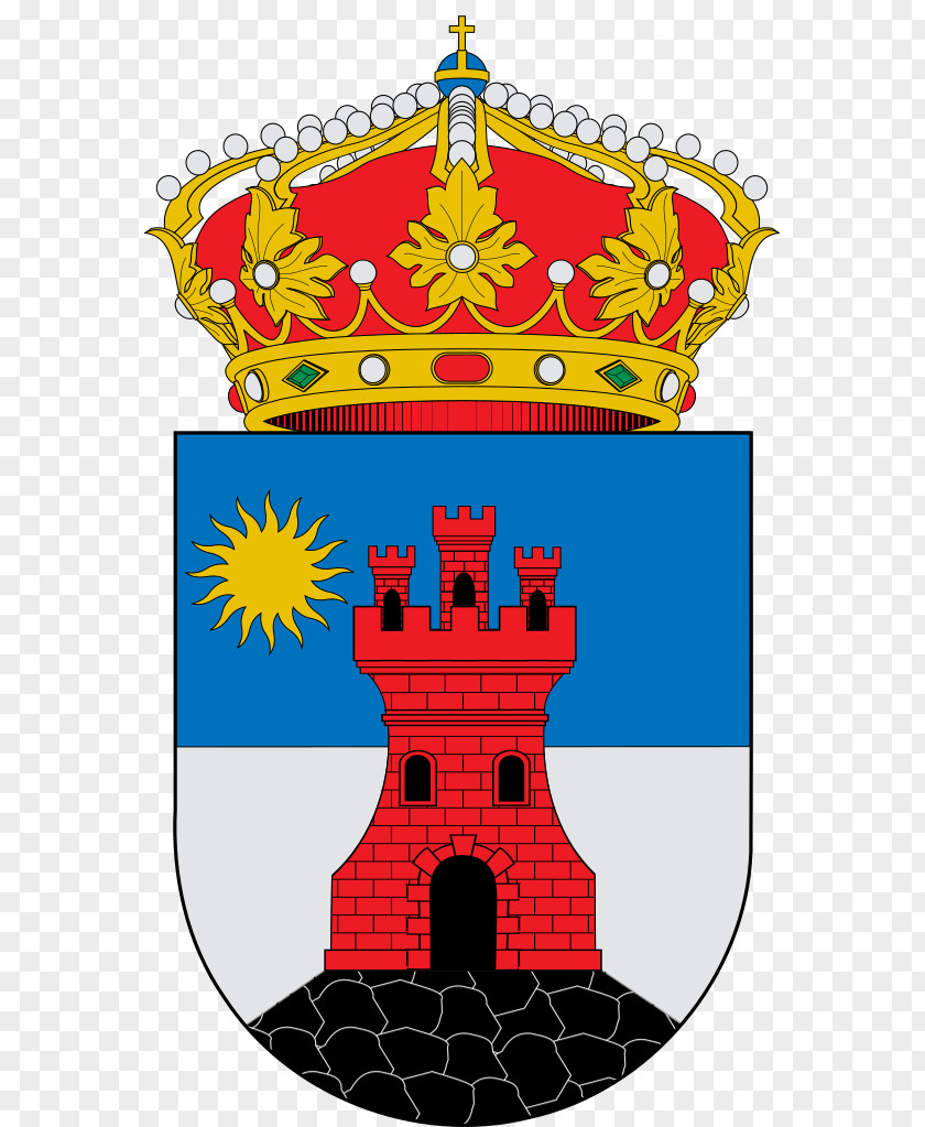 Spanish Timbrado Municipality Of Roquetas Rioja Escutcheon Coat Arms Azure PNG