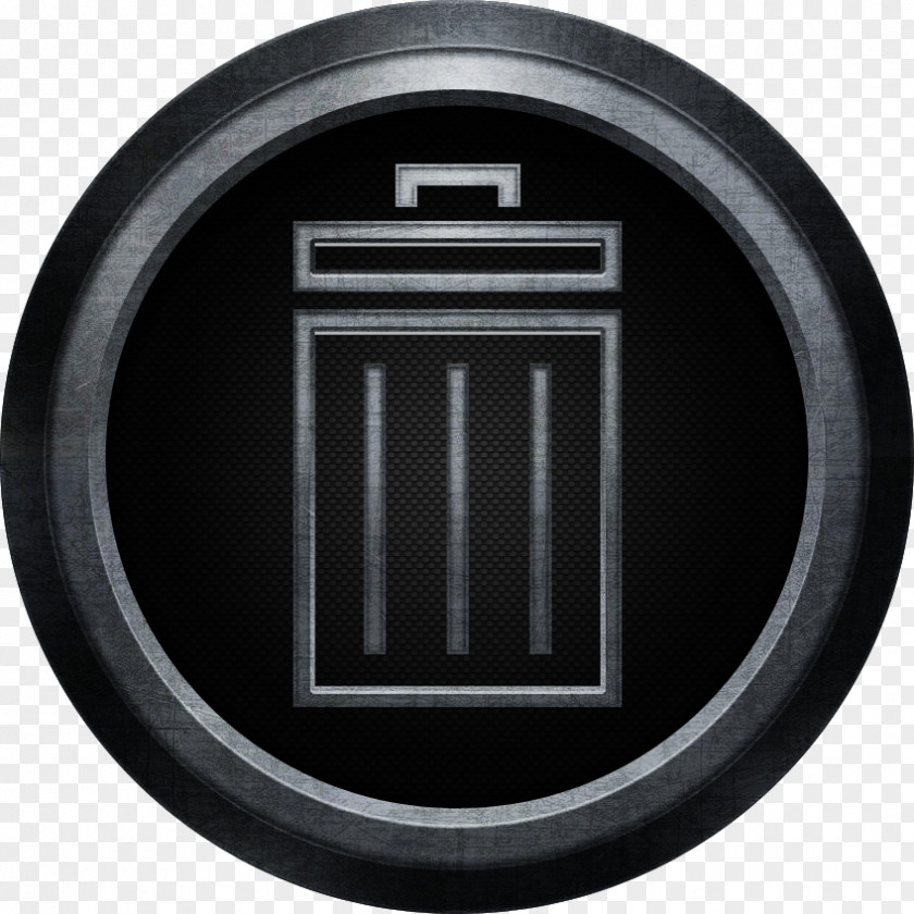 The Design Of Trash Can Symbol PNG