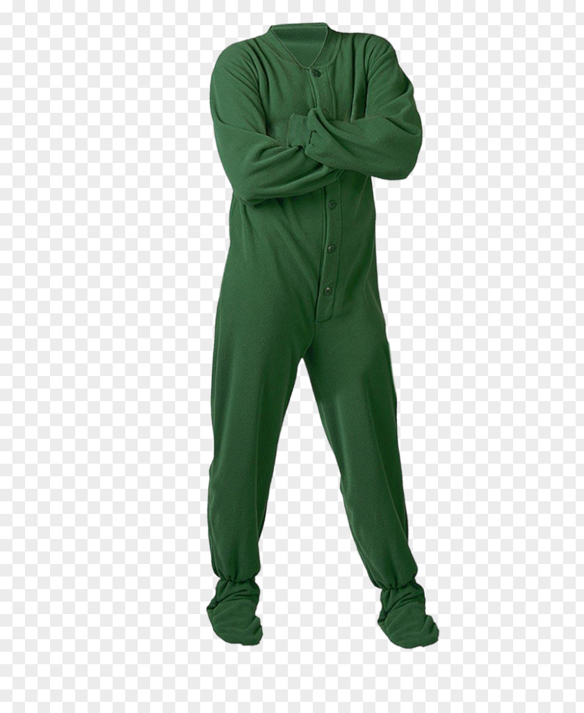 Wear Pajamas To Work Day Shoulder Sleeve Green PNG
