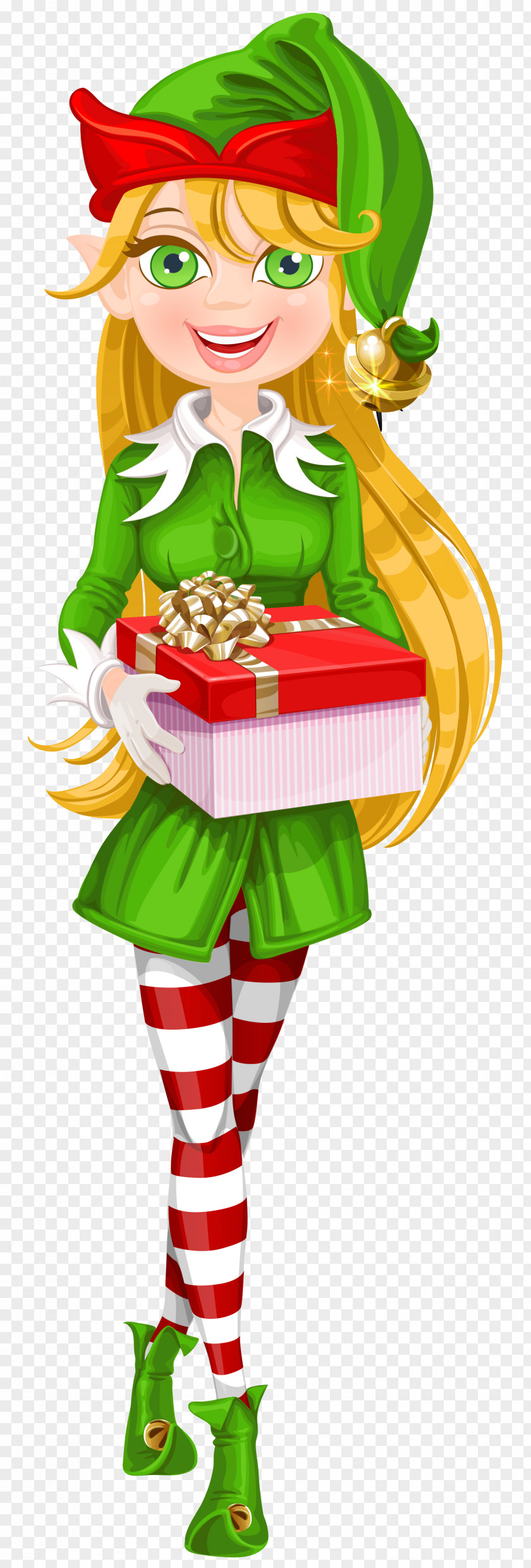 Christmas Elf Transparent Clip Art Image The On Shelf Santa Claus PNG