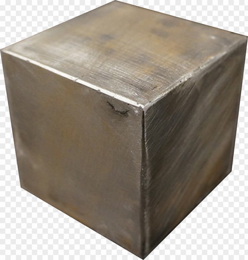 Cube Steel Fidget Metal Iron PNG