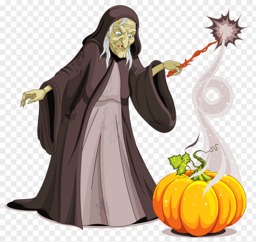 Halloween Cartoon Monster Figurine PNG