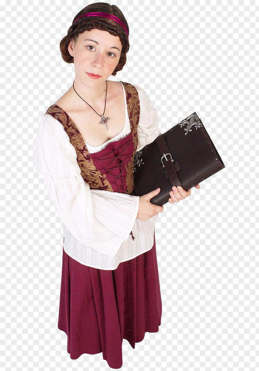 Historical Costume Shoulder Magenta Sleeve PNG