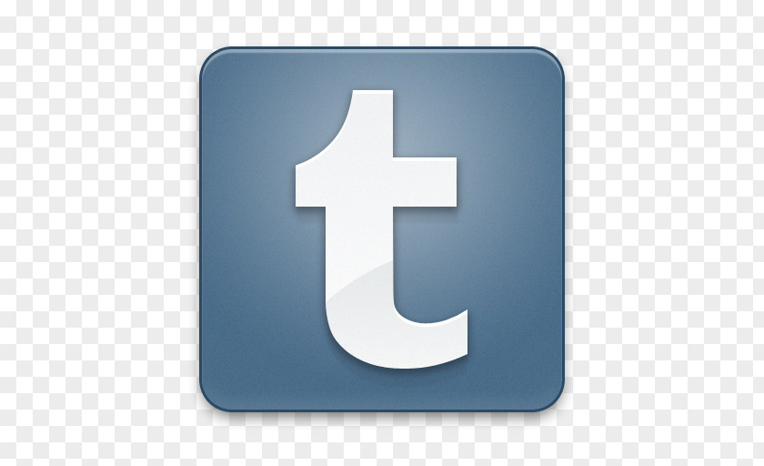 Icon Tumblr Logo Svg Social Media Desktop Wallpaper Design PNG