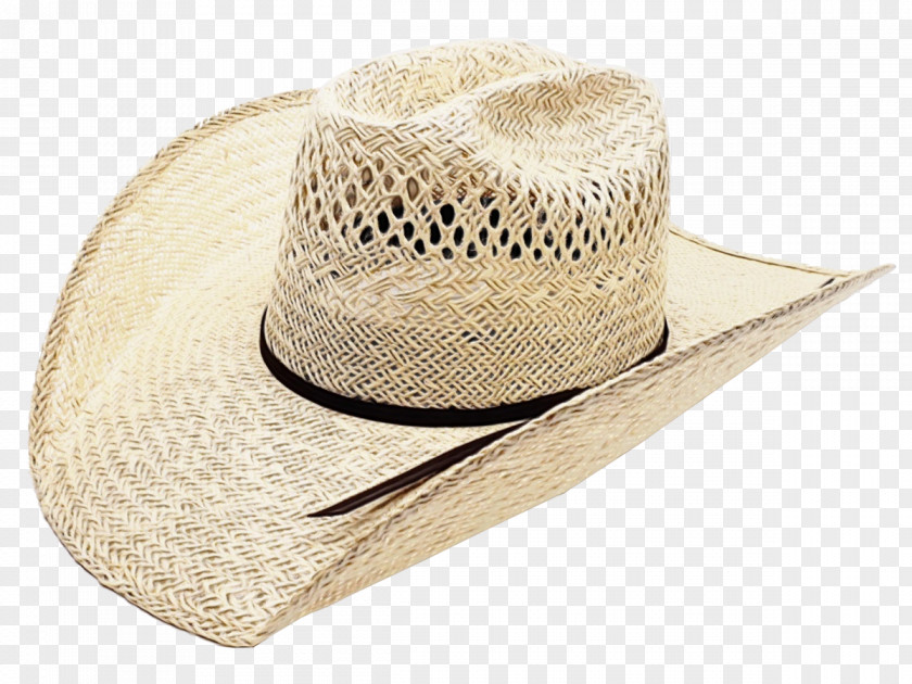 Fedora Beige Cowboy Hat PNG