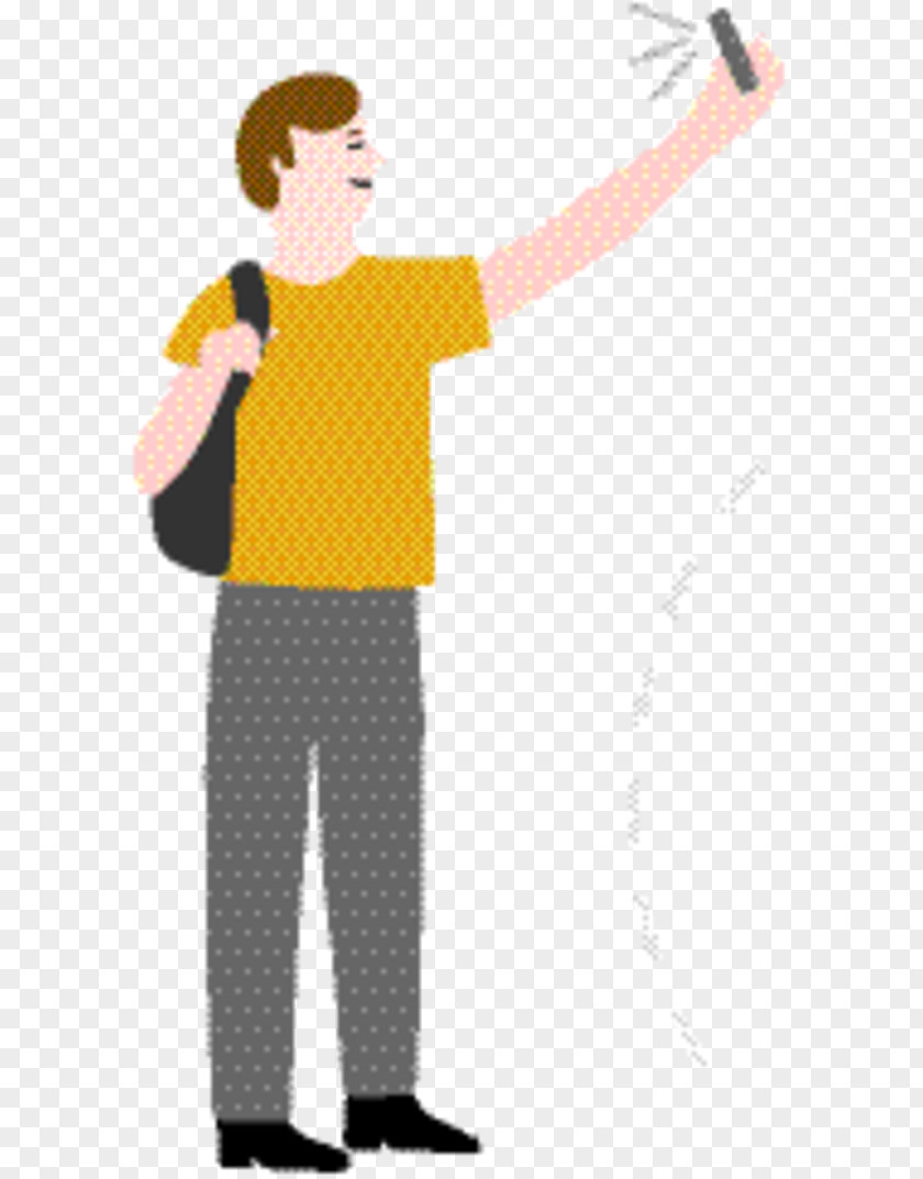 Gesture Standing Boy Cartoon PNG