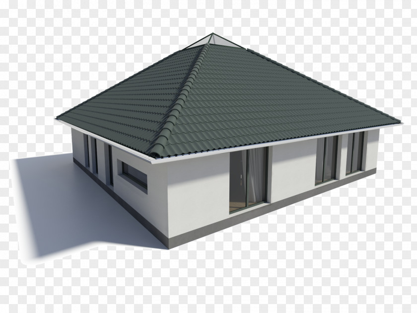 House Prefabricated Building Roof Single-family Detached Home Hausbau PNG