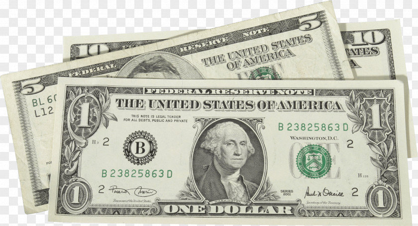Money Image United States One-dollar Bill Banknote Dollar Federal Reserve Note One Hundred-dollar PNG