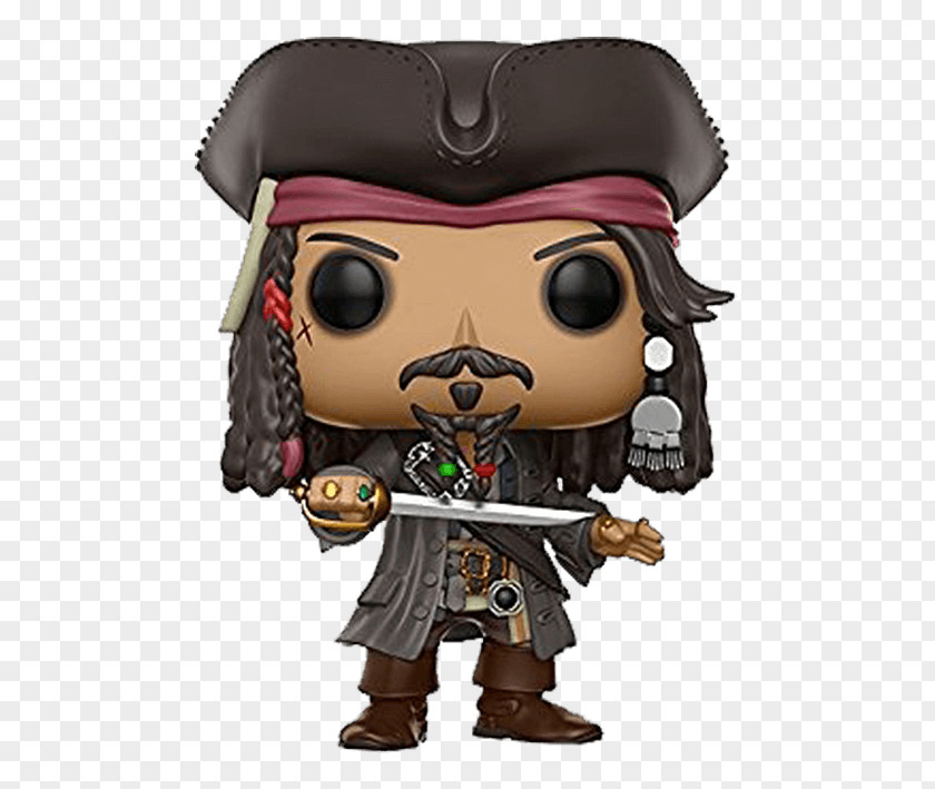 Pirates Of The Caribbean Jack Sparrow Will Turner Captain Armando Salazar Funko PNG