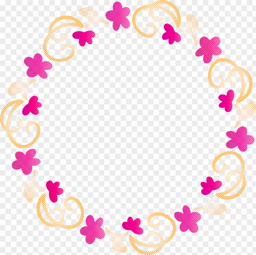 Spring Frame Flower Floral PNG