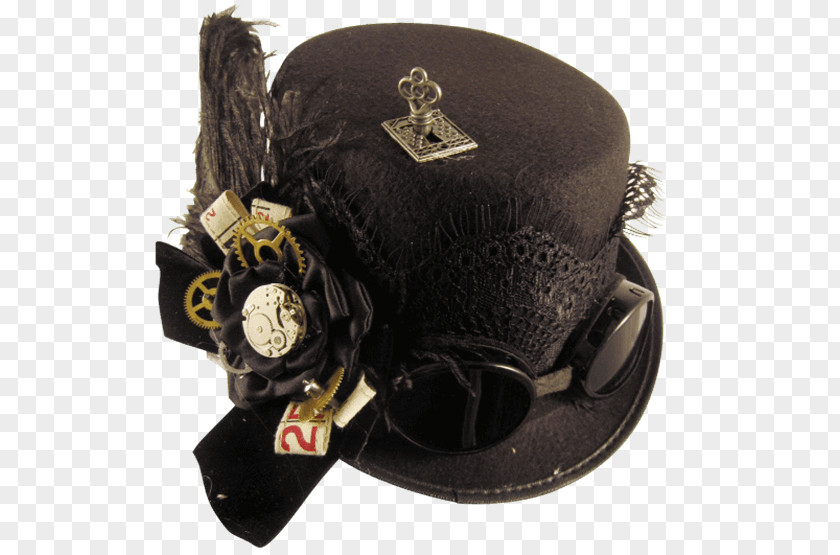 Steampunk Goggles Cap Top Hat Clothing Corset PNG