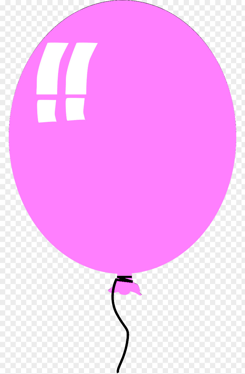 Balloon Pink Violet Magenta Purple PNG