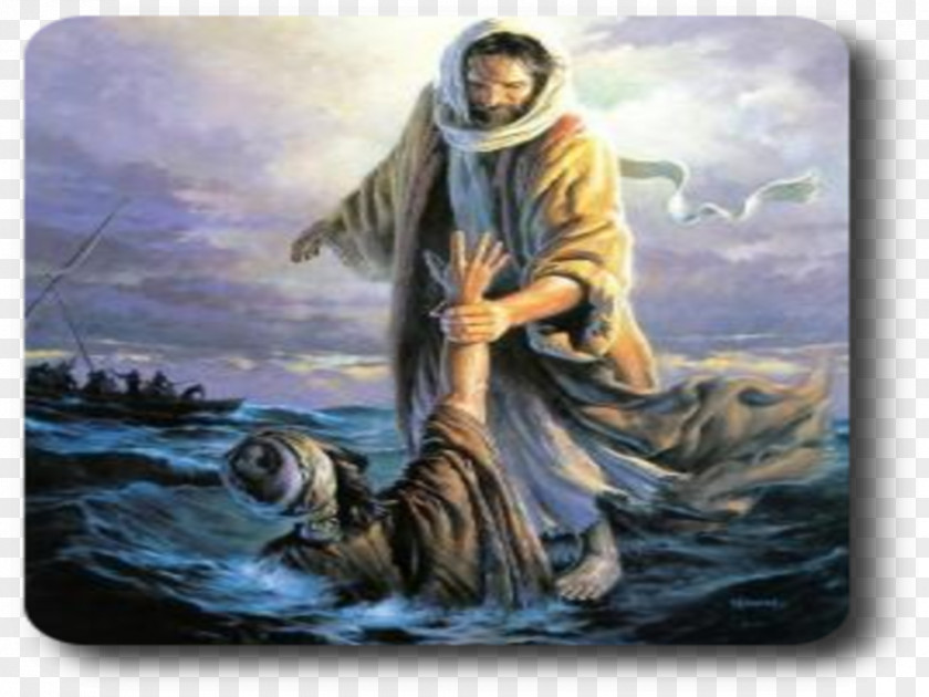 Jesus Die Walking On Water World Religion Love PNG