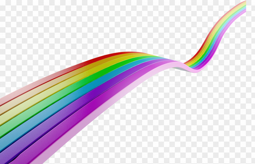 Rainbow Computer File PNG