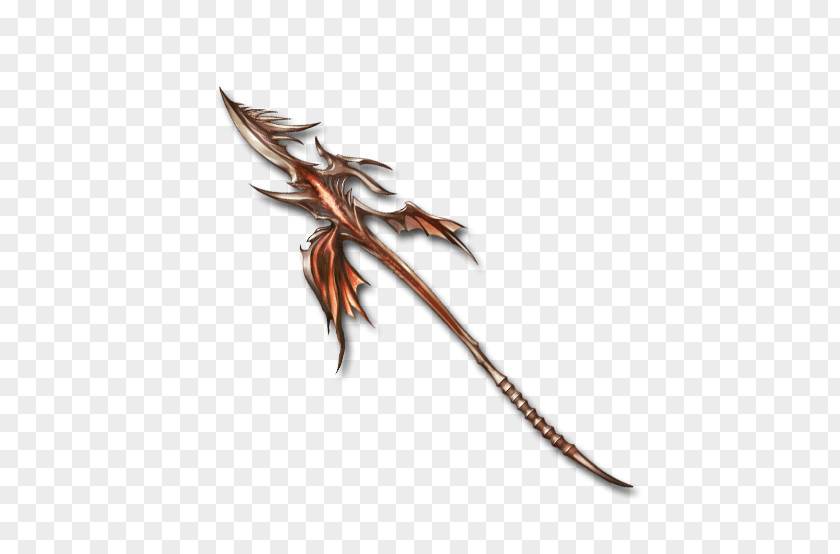 Spear Granblue Fantasy Rage Of Bahamut Weapon PNG