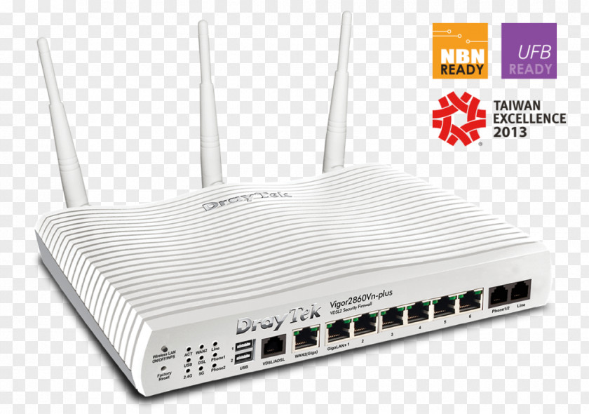 Draytek DrayTek Router VDSL DSL Modem G.992.5 PNG