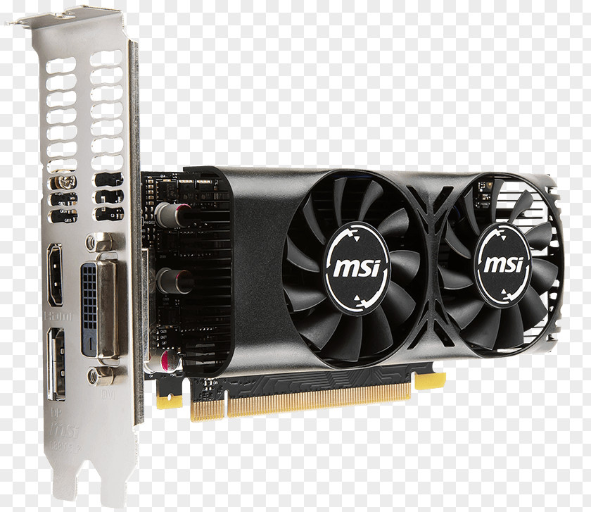 Low Profile Graphics Cards & Video Adapters NVIDIA Radeon RX 460 GDDR5 SDRAM MSI PNG