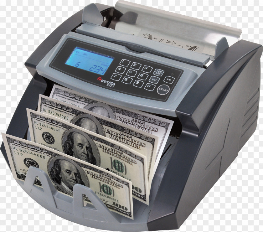 Machine Currency-counting Counterfeit Money Banknote PNG