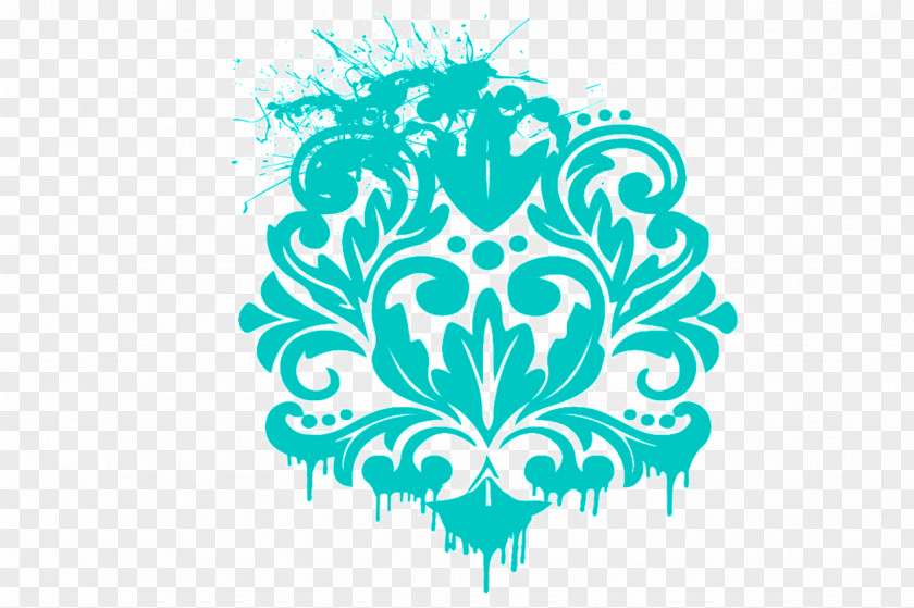 Turquoise Graphic Design PNG